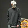 Camiseta Base de Cuello Alto Medio, Camiseta de Terciopelo Doble Cara, Camisa Interior Cálida de Manga Larga para Hombre Otoño e Invierno, Top de Color Puro