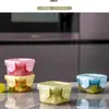 Caixa de Suplemento Alimentar para Bebê, Grau Alimentício, Selada, Caixa de Armazenamento de Amostras Conserva Fresca com Tampa, Espessada, Mini Caixa de Frutas Portátil para Levar