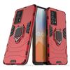 Disponible para Vivo IQOO Z5 Black Panther funda para teléfono con soporte de anillo para IQOOZ5