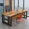 Escritorio simple para una persona, escritorio de computadora, escritorio minimalista moderno para supervisor, combinación de escritorio y silla de oficina