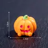 Novo produto transfronteiriço: Figurinhas criativas de fantasmas e abóboras de Halloween, acessórios de decoração DIY para paisagem em miniatura, pequenos enfeites