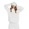 Moletom com Capuz Casual Solto Novo Europeu e Americano Aliexpress com Máscara de Olho Top Amazon