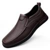 Zapatos casuales de piel de vaca de capa superior formales de moda para negocios 2023