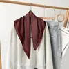 Bufanda de Algodón Lino Seda Espiga de Moda y Versátil con Estampado de Cadena de Alta Gama, Bufanda Decorativa para Cuello, Bufanda para Mujer al por Mayor