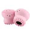 Cepillo Facial de Pulpo Pequeño para Venta al por Mayor en Amazon Transfronterizo Limpiador Facial de Pulpo de Silicona Maquillaje de Belleza al por Mayor Cepillo de Pulpo Medusa