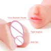 Masturbadores masculinos, masturbadores masculinos realistas, masturbadores con forma de cara, moldes de sexo oral y vaginal de mujeres hermosas, herramientas de ejercicio, productos para adultos