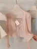 Cardigan de Punto con Encaje y Cuello en V Estilo Coreano 2026 para Mujer, Chal Delgado de Verano para Protección Solar, Chaqueta para Aire Acondicionado