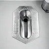 [Personalizado] Inodoro de sentadilla de acero inoxidable 304 para centros comerciales, baños de trenes de alta velocidad, lugares públicos, inodoro de fosa de sentadilla antiolor