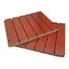 Paneles de Madera Absorbentes de Sonido, Paneles Perforados de Cerámica de Aluminio A-Grado Ignífugos, Materiales Absorbentes de Sonido Ecológicos para Salas de Conferencias, Teatros y Ktvs, Reducción de Ruido