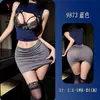 Pensamientos nocturnos, lencería sensual, encaje sexy calado, vestido ajustado que realza la figura, uniforme de secretaria seductor y apasionado 9873