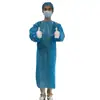 Ropa de Aislamiento Desechable de Polipropileno y Polietileno Tela No Tejida Impermeable Antipolvo Resistente al Desgaste Engrosada Ropa Protectora para Trabajo Experimental de una Sola Pieza en stock
