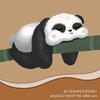 Pintura a óleo digital faça você mesmo pintura a óleo matemática panda vermelho crianças colorir tamanho pequeno cura colorir preenchimento pintura à mão