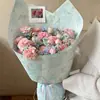 Papel de Presente Estilo Chinês Shangjin Beleza Eterna Papel Criativo de Alto Padrão Flor de Papel Embossada Papel de Presente para Buquê Materiais DIY