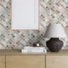 Decoração de Parede Adesivos de Parede Estéreo 3D Adesivos de Azulejo Impermeáveis e Resistentes a Manchas para Banheiro Adesivos de Parede Mosaico Autoadesivos Cola de Cristal