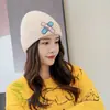 Ganga Especial Gorro de Punto de Celebridad de Internet Gorro de Invierno Cálido y a Prueba de Viento Gorro Frío para Mujer Hermoso Gorro con Protección para las Orejas Gorro de Mujer