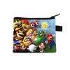Bolsa de Monedas Popular Transfronteriza de Dibujos Animados de Mario, Mini Cartera para Estudiantes de Primaria, Bolsa de Almacenamiento Unisex, Linda y Divertida para Niños