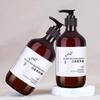 Shampoo e Gel de Banho Exclusivos Star Hotel com Fragrância de Longa Duração, Frasco Grande Refilável de 500ml, Shampoo de Salão de Beleza