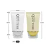 Tubo de PE de 70 ml para limpiador facial, tubo de crema de manos, material de embalaje cosmético, venta directa desde la fábrica de origen, logotipo personalizable