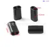 Hebilla de cuerda colgante de plástico negro de protección ambiental, hebilla de plástico para teléfono móvil, accesorios para equipaje, accesorios para reloj colgante