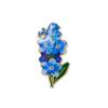 Broche da Série Floral de Plantas Liga Esmalte Flor Lírio-do-vale Pino Esmaltado Acessórios para Roupas Emblema de Metal
