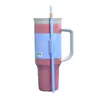 Nueva Taza para Coche de 40 oz Taza con Aislamiento al Vacío de Acero Inoxidable 304 Taza de Agua para Deportes al Aire Libre Taza Portátil con Popote