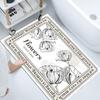 Alfombrilla Absorbente Suave de Tierra de Diatomeas Alfombrilla para Piso de Baño Alfombrilla de Entrada para Baño Inodoro Alfombrilla para Puerta Alfombrilla Antideslizante Absorbente de Secado Rápido