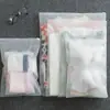 Bolsa de armazenamento para viagem saco com zíper transparente à prova de poeira roupas à prova d'água portátil saco de subembalagem bolsa hospitalar para bebê viagem crianças