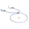Pulseira Amazon Mais Vendida Contas de Cobre Pulseira de Borla Algodão Colorido Taler Corda de Mão Masculina e Feminina ins Yiwu Comércio Exterior Novo Estilo