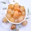 Explosiones Transfronterizas Huevo de Pascua 2cm Gema Natural Cristal Huevo Pequeño Huevo de Pájaro Mango de Piedra Original Adornos para Jugar