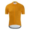 Fábrica transfronteiriça dedicada à versão para frota de jaqueta de ciclismo de manga curta em cor sólida, roupa respirável que absorve o suor, atacado