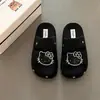 Pantuflas Casuales de Verano 2026 con Dibujos de Gatos y Suela Gruesa para Mujer, Diseño de Remaches a la Moda, para Uso Diario en Exteriores, Sandalias Antideslizantes que Aumentan la Altura