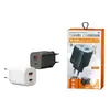 Cargador de Pared para Teléfono Móvil de Doble Puerto USB+Tipo-C Transfronterizo Nuevo, Estándares Europeos y Americanos, Cargador de Carga Rápida Multi-Protocolo de 33W
