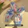 Nuevo Diseño Coreano de Nicho Hecho a Mano Encaje Plisado Encaje Banda para el Cabello Doble Capa Intestino Grande para el Cabello Accesorios para el Cabello