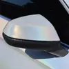 Película de Cambio de Color para Espejo Retrovisor de Coche Negro Brillante Negro Piano Blanco Cristal Plata Electro-Óptico Plata Metálico Fibra de Carbono Envoltura para Espejo Retrovisor