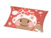 Caja de Empaque Europea Nueva para Dulces de Navidad Empaque Caja Almohada Navideña Caja de Papel para Dulces de Boda 12 Colores en Stock Venta al por Mayor