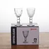 Copa de Vino Blanco de Cristal con Patrón de Diamante, Copa Alta de Cristal, Copa para Licores, Copa Vintage, Cristal Espeso, Copa Clásica, Copa Grabada