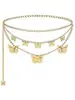 Cadena de Cintura de Mariposa Transfronteriza Europea y Americana Diseño de Nicho para Mujer Cadena de Metal Estilo Coreano Accesorios Uniforme ins Versátil de Moda