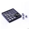 Suministros para uñas al por mayor caja de joyería para uñas caja de diamantes pequeña taladro para uñas caja de joyería 50 rejillas Caja de diamantes 25 rejillas Caja de diamantes
