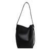 Bolso 2022 nuevo patrón lichi Corea del Sur nicho bolso cubo mujer avanzado para ir al trabajo versátil gran capacidad bolso de hombro tipo tote