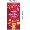 Cortina de Puerta de Fondo para Colgar Tela para el Día de San Valentín 2026 Transfronterizo Nuevo Banner de Puerta para Festividades y Citas Cubierta Decorativa para Puerta Más Vendida en Amazon