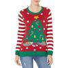 Fonte fábrica de força abre 13 ingressos especiais Europa e Estados Unidos Camisola de Natal personalizada novo comércio exterior camisola pullover mulheres