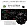 Alfombrilla de Ratón para Bolsa de Valores con Gráfico de Línea K, Tamaño Grande, Tacto de Alta Gama, Engrosada con Bordes Cosidos, para Trading y Aprendizaje de Bolsa, Alfombrilla de Ratón para Computadora