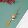 Novo Brocado de Seda Estilo Chinês Pingente de Cabacinha com Borla Artesanal DIY Decoração de Carro e Bolsa Acessórios Semi-Acabados Artesanais Atacado