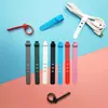 Atacado de fábrica cabo de dados multiuso silicone cinto enrolador organizador de cabos armazenamento de cabo de fone de ouvido fivela de armazenamento de cinto de cabo de silicone
