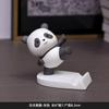 Bonito Panda Suporte Do Telefone Móvel Tablet PC Suporte Desktop Escritório Estudante Suprimentos Resina Artesanato Enfeites