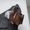 Bolso Pequeño de Alta Gama para Mujer, Versátil 2026 Nuevo Estilo Súper Trendy, Bolso Cruzado de Moda, Bolso de Mano, Bolso Tipo Cubo
