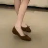 Nueva Colección Otoño 2026: Zapatos Mary Jane para Mujer con Punta Cuadrada, Moño y Tacón Bajo, sin Cierre, para el Trayecto al Trabajo