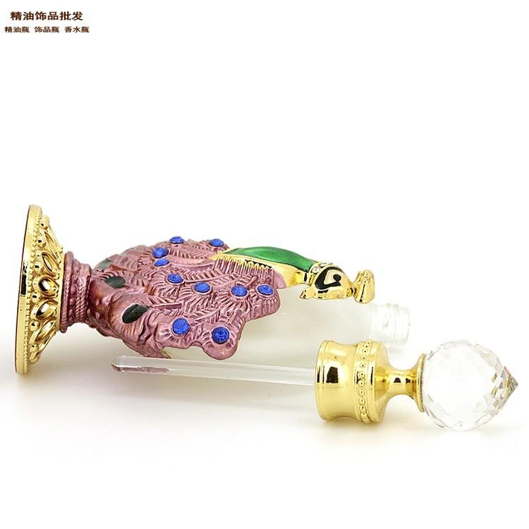 中国精油饰品网30ml深粉红色孔雀瓶3.jpg