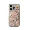 Funda magnética linda de dibujos animados 16Promax para Apple 15Pro soporte magnético 14 Pro13Promax
