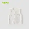Chaleco Tibio de Jengibre para Bebé para Otoño e Invierno, Top Protector de Vientre para Bebé, Chaleco sin Mangas para Niños, Chaleco Tibio de Jengibre Clase A para Bebé